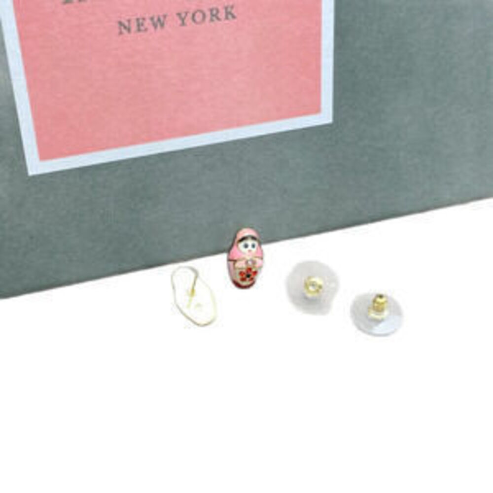 kate spade Handpainted Enamel Matryoshka Earrings - Picture 5 of 5